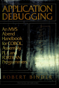 APPLICATION DEBUGGING; An MVS Abend Handbook for COBOL, Assembly, PL/I, and FORTRAN Programmers