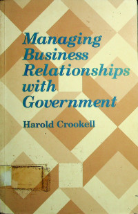 Managing Business Relationship with Government