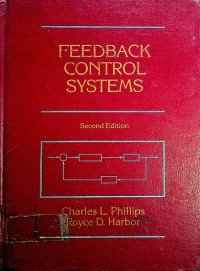 FEEDBACK CONTROL SYSTEMS, Second Edition