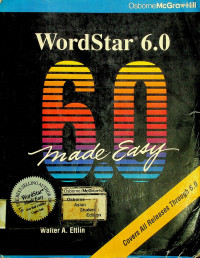 WordStar 6.0 Made Easy
