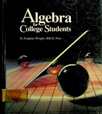 Algebra for College Students