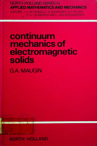 continuum mechanics of electromagnetic solids