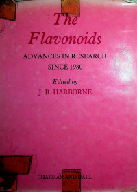 The Flavonoids: ADVANCES IN RESEARCH SINCE 1980