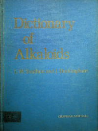 Dictionary of Alkaloids