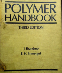 POLYMER HANDBOOK, THIRD EDITION