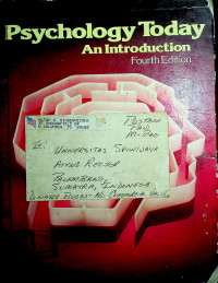 PSYCHOLOGY TODAY : AN INTRODUCTION FOURTH EDITION