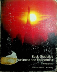 Basic Statistics in Business and Economics