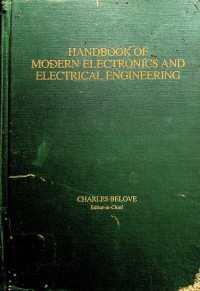 HANDBOOK OF MODERN ELECTRONICS AND ELECTRICAL ENGINEERING