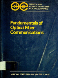 Fundamentals of Optical Fiber Communications