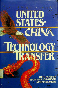 UNITED STATES CHINA TECHNOLOGY TRANSFER