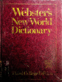 Webster's New World Dictionary