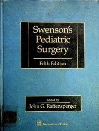 Swenson's Pediatric Surgery, Fifth Edition