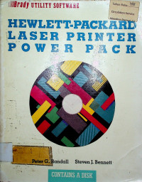 HEWLETT-PACKARD LASER PRINTER POWER PACK: CONTAINS A DISK