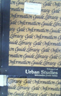 Urban Planning, A GUIDE TO INFORMATION SOURCES