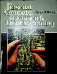 Personal Computer Operation & Troubleshooting