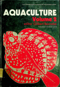 AQUACULTURE, Volume 2