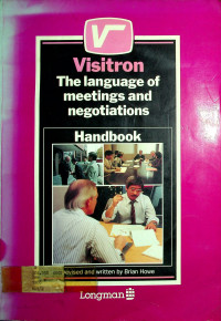 Visitron The language of meetings and negotiations Handbook