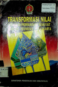 TRANFORMASI NILAI MELALUI PERMAINAN RAKYAT DAERAH ISTIMEWA YOGYAKARTA