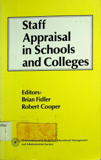 Staff Appraisal in Schools and College