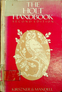 THE HOLT HANDBOOK SECOND EDITION