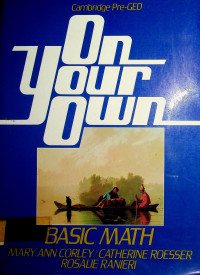 On Your Own: BASIC MATH