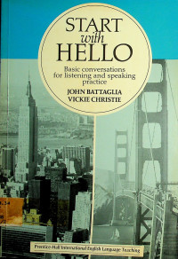 START with HELLO: Basic conversations for listening and speaking practice