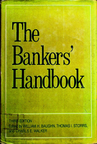 The Bankers' Handbook, THIRD EDITION