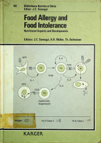 Food Alergy and Food Intolerence: Nutritional Aspects and Developments