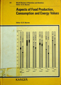 Aspects of Food Production Consumption and Energy Values