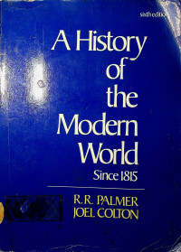 A History of the Modern World Since 1815, Sixth edition