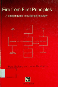 Fire from First Principles, A Design guide to building fire safety