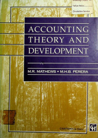 ACCOUNTING THEORY AND DEVELOPMENT