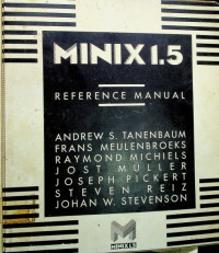 MINIX 1.5 REFERENCE MANUAL