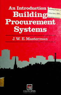 An Introduction to Building Procurement Systems