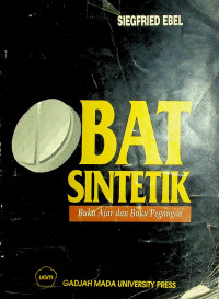 OBAT SINTETIK: Buku Ajar dan Buku Pegangan