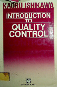 INTRODUCTION TO QUALITY CONTROL