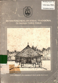 SISTEM PENGENDALIAN SOSIAL TRADISIONAL DI DAERAH TIMOR TIMUR