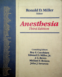 Anesthesia, Third Edition, Volume 2