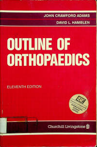 OUTLINE OF ORTHOPAEDICS ELEVENTH EDITION