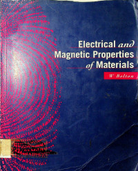 Electrical and Magnetic Properties of Materials