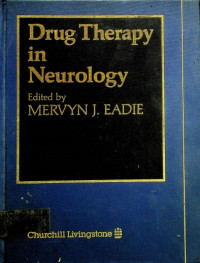 Drug Therapy in Neurology