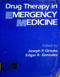 Drug Therapy in Emergency Medicine