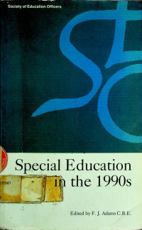 Special Education in the 1990s