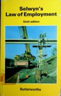 Selwyn's Law of Employment , Sixth Edition