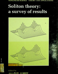 Soliton theory: a survey of results