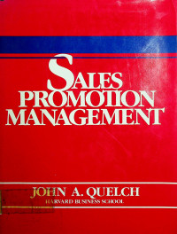 SALES PROMOTION MANAGEMENT