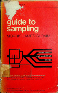 GUIDE TO SAMPLING