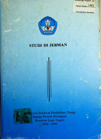 STUDI DI JERMAN