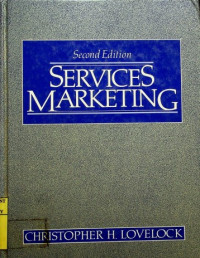 SERVICES MARKETING, Second Edition