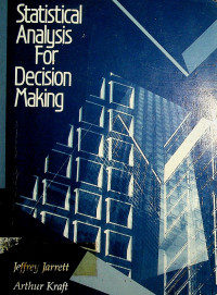 Statistical Analysis For Decision Making